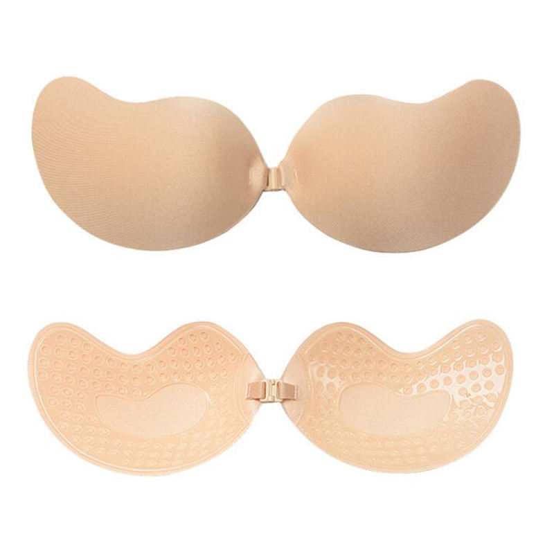 Women's Push-up Invisible Lightweight Mango Shape Bra Chest Paste