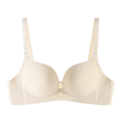 Breast Size Exaggerating Holding Anti-sagging Wireless Flat Chest Bra