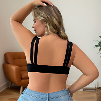 Solid-color Plus-size Bra European And American Style