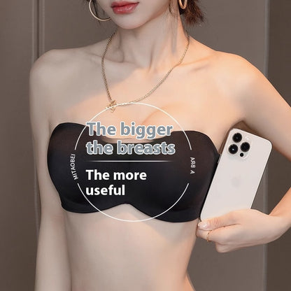 Small Tube Top Non-slip Bandeau Thin Bra