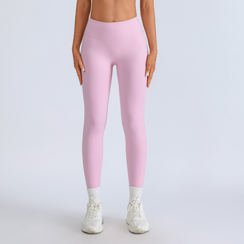 Beauty Back With Chest Pad Cross Spaghetti Strap Bra High Waist Fitness Pants