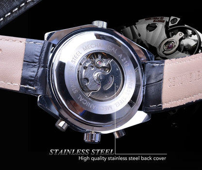 Mens Stylish Casual Multi-function Mechanical Watch