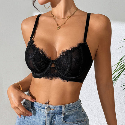 Women's Fashionable New Lace French Bra