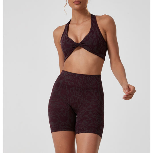 I-shaped Bra Shorts Suit Women Seamless