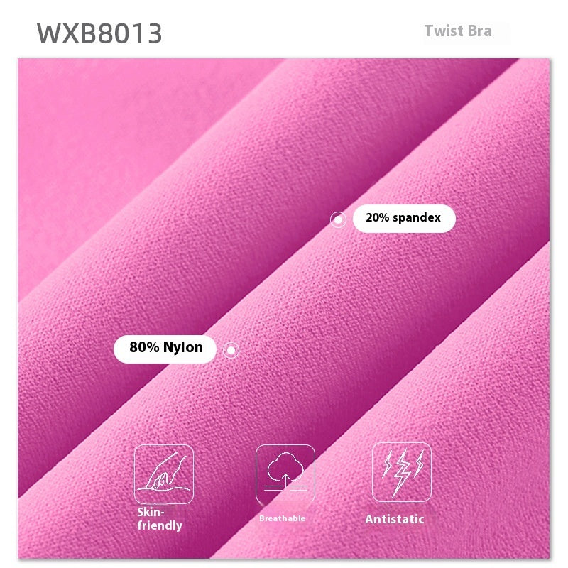 Nude Feel Yoga Clothes Women's Tight Quick-drying Sports Yoga Bra