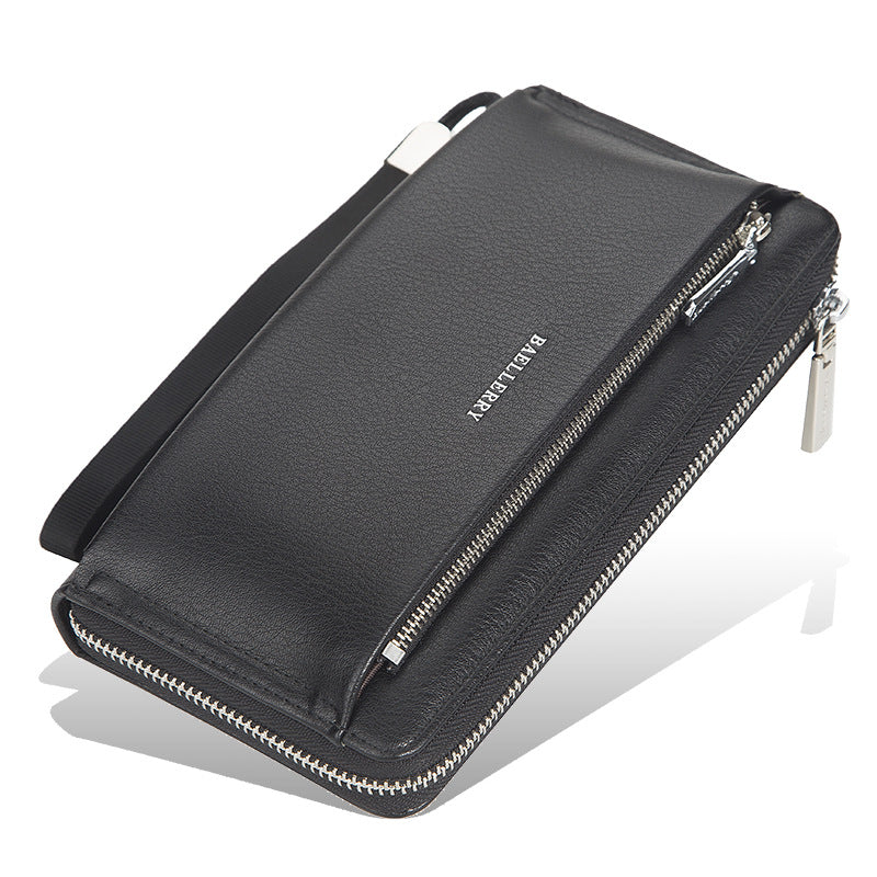 Large-capacity Zippered Clutch For Men