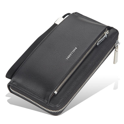 Large-capacity Zippered Clutch For Men